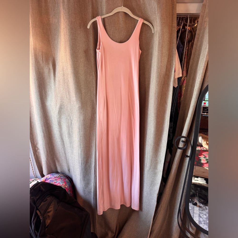 Bumpsuit Chic Blush Maxi Dress